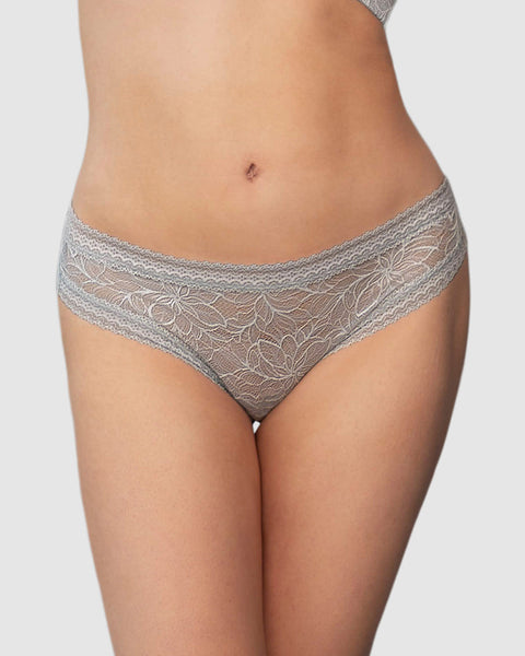 Panty brasilera en encaje floral#color_750-gris-claro