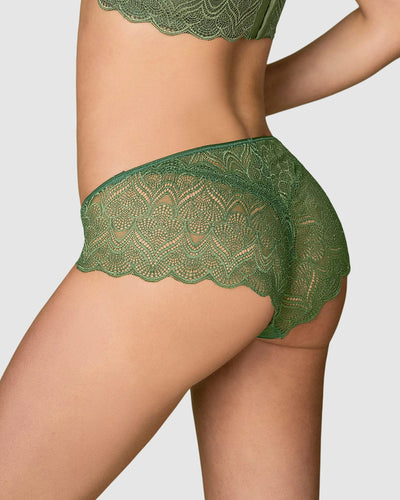 Panty hipster en encaje suave y cómodo#color_068-verde-oliva