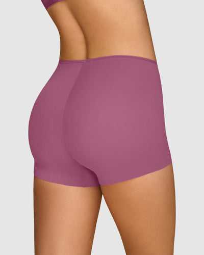 Panty tipo bóxer efecto invisible en piernas#color_402-morado