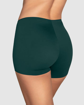 Panty tipo bóxer efecto invisible en piernas#color_661-verde-oscuro