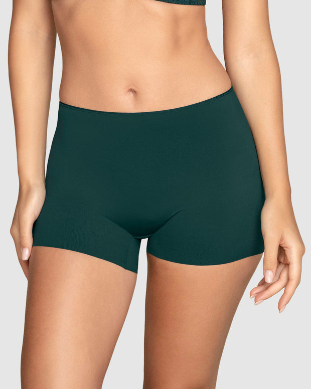 Panty tipo bóxer efecto invisible en piernas