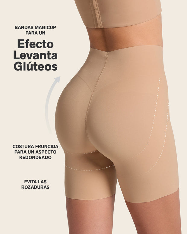 Short de control ultraplano efecto invisible