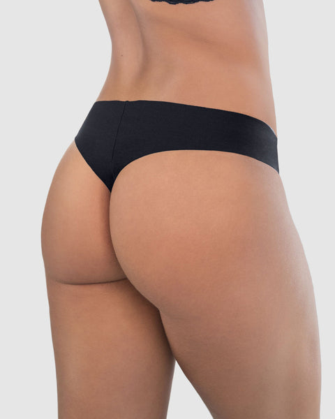 Brasilera con encaje frontal y tela invisible en glúteos#color_700-negro