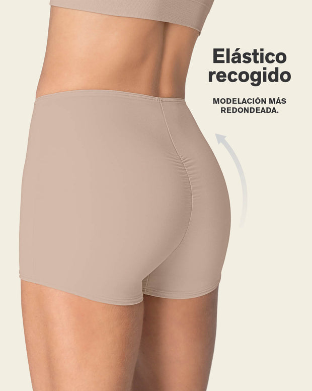 Bóxer corto de control fuerte de abdomen