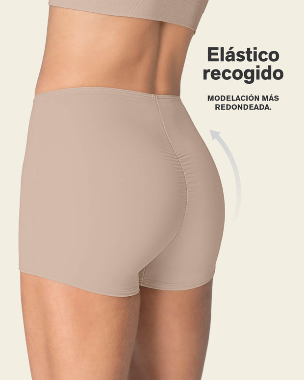 Bóxer corto de control fuerte de abdomen