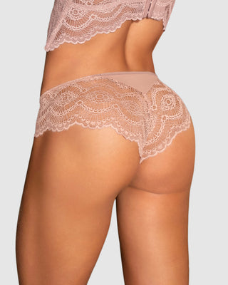 Panty cachetero, en tela lisa y encaje#color_a22-rosa-vieja