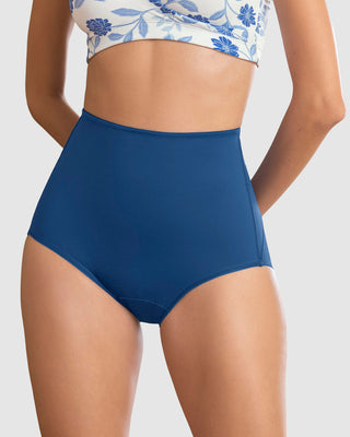 Panty clásico de control, tiro extra alto#color_546-azul-oscuro
