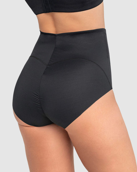 Panty clásico de control fuerte, tiro extra alto#color_700-negro