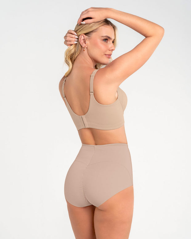Panty clásico de control fuerte, tiro extra alto