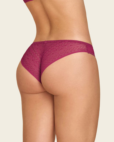 Hípster tiro medio, glúteos en encaje#color_455-morado-osc