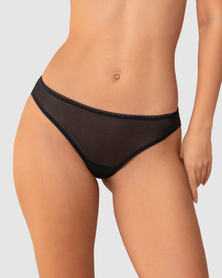 Hípster tiro medio, glúteos en encaje#color_700-negro