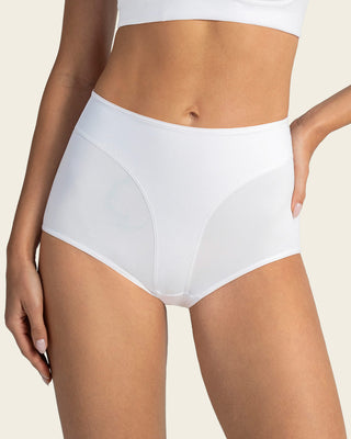 Panty clásico de control y tiro alto#color_000-blanco
