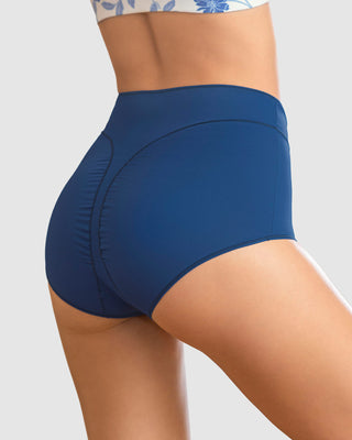 Panty clásico de control y tiro alto#color_546-azul-oscuro