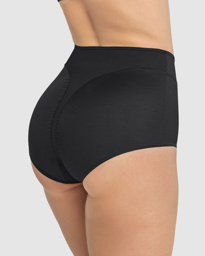 Panty clásico de control y tiro alto#color_700-negro