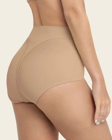 Panty clásico de control y tiro alto#color_801-cafe-medio