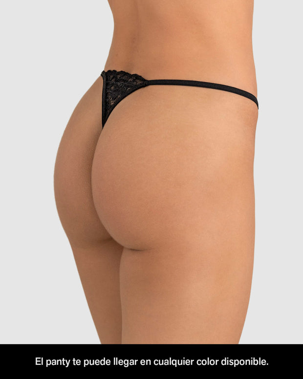 Tanga brasilera, te puede llegar en el diseño de encaje disponible
