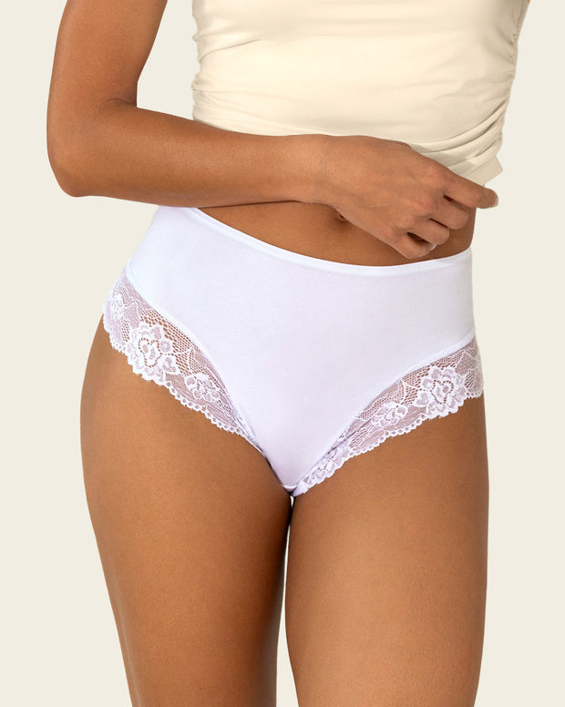 Panty cacheteros de tiro alto