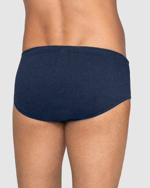 Calzoncillo clásico en algodón con abertura#color_547-azul
