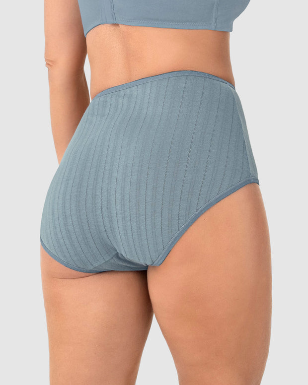 Paquete x 3 panties clásicos con excelente cubrimiento