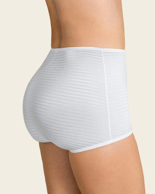 Paquete x 3 panties clásicos con máximo cubrimiento#color_s06-perla-blanco-cafe-claro