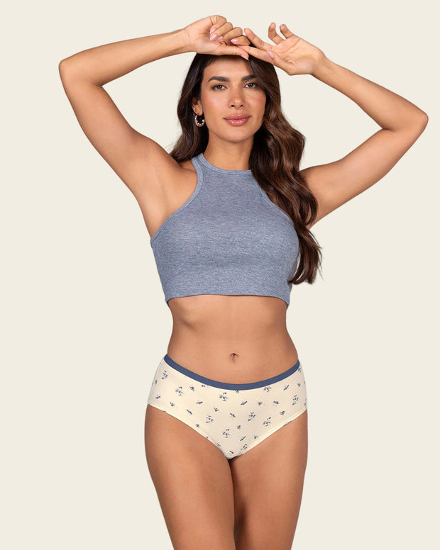 Paquete x 3 panties clásicos de máxima comodidad y frescura