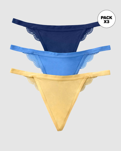 Paquete x 3 brasileras descaderadas con encaje#color_s46-azul-claro-azul-oscuro-amarillo