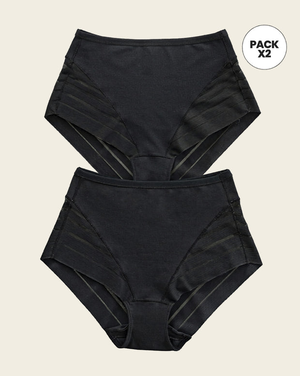 Panty faja clásico paquete x 2 control moderado de abdomen