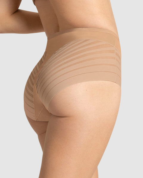Panty faja clásico paquete x 2 control moderado de abdomen#color_s03-negro-cafe-med