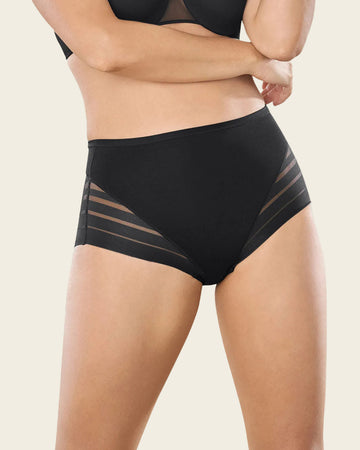Panty faja clásico paquete x 2 control moderado de abdomen#color_s04-negro