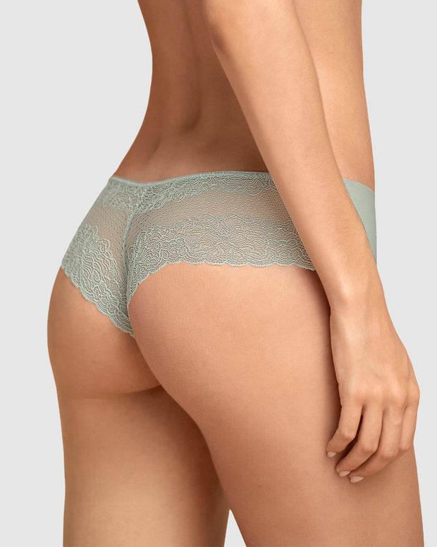 Paquete x 2 panties cacheteros descaderados con encaje