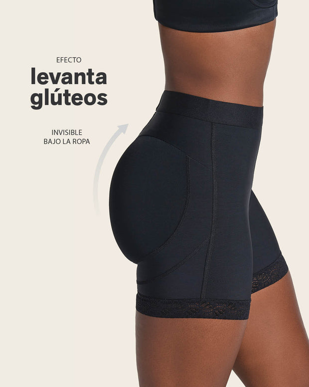 Panty faja tipo short levanta cola