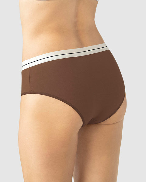 Paquete x 5 panties estilo hípster#color_s16-rosa-vino-cafe-negro-marfil