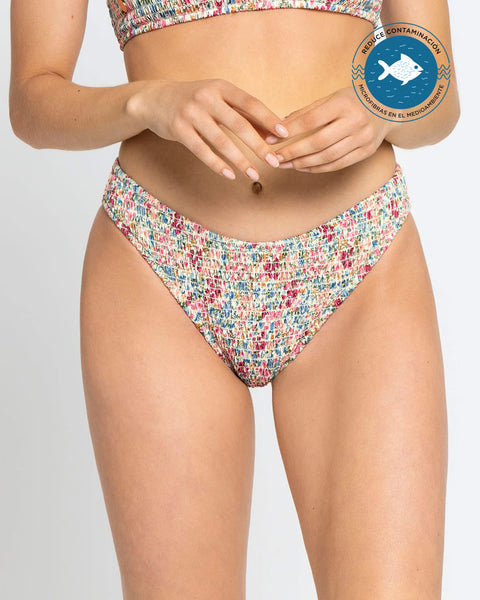 Panty de bikini BIO-PET con nido de abeja#color_018-estampado-mini-print