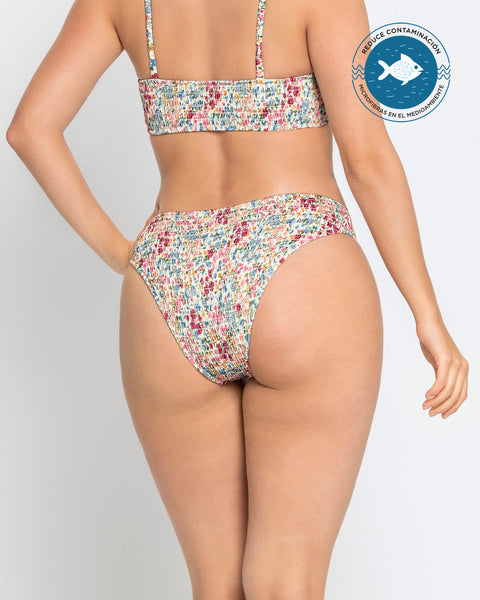 Panty de bikini BIO-PET con nido de abeja#color_018-estampado-mini-print