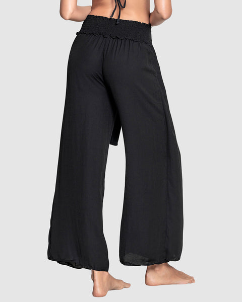 pantalon-playero-tipo-gaza-anudable-en-el-frente-en-algodon-organico-y-rayon#color_700-negro