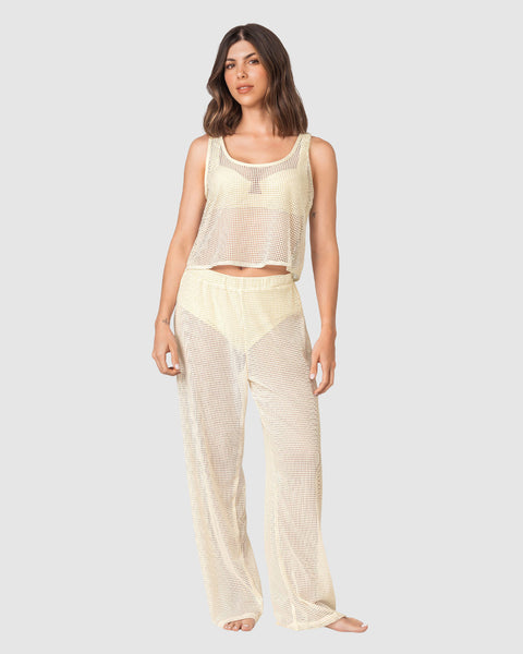 Set en malla, pantalón y camiseta#color_898-marfil