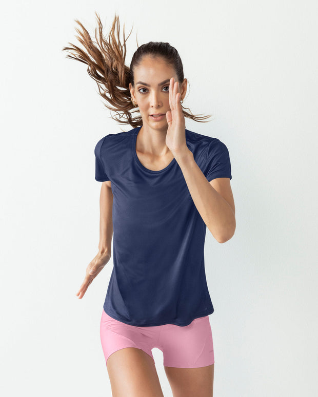 Camiseta deportiva de secado rápido y silueta semiajustada#color_515-azul
