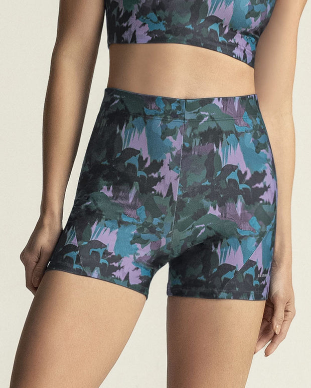 Short corto deportivo ajustado y ligero con cómodo elástico en cintura