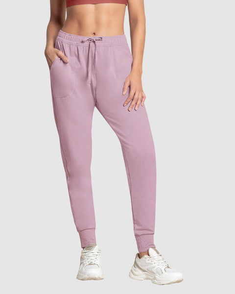 Jogger deportivo de silueta amplia con bolsillos#color_452-lila-medio