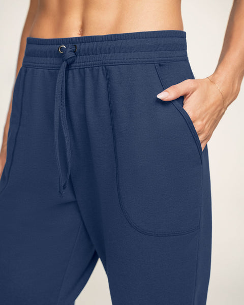 Jogger deportivo de silueta amplia con bolsillos#color_509-azul-oscuro