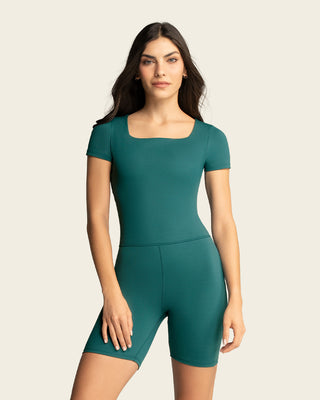 Enterizo deportivo control suave de abdomen#color_a41-verde-medio