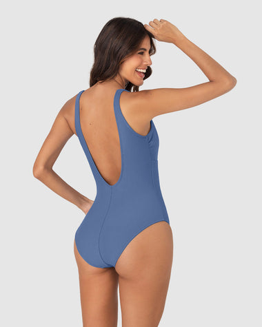 Vestido de baño entero escote profundo#color_052-azul-medio