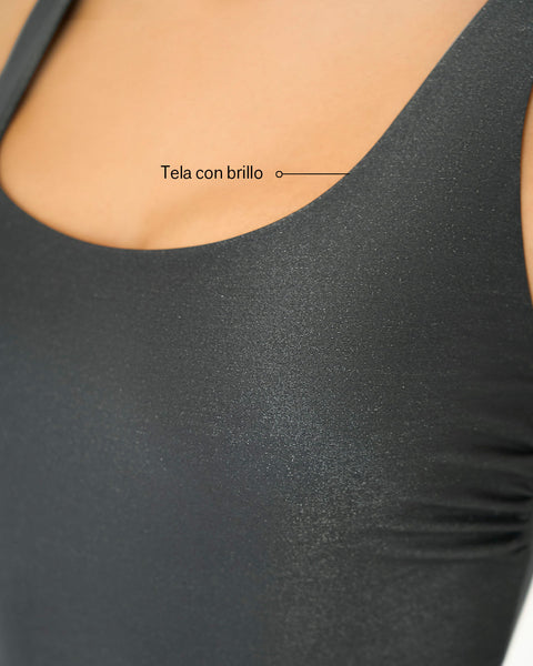Vestido de baño de cargaderas anchas y escote redondo#color_700-negro