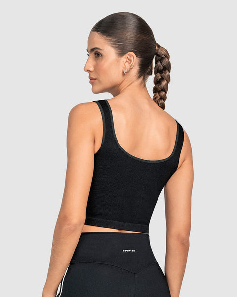 Top deportivo tecnología seamless#color_700-negro