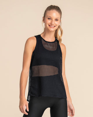 Camiseta manga sisa en malla#color_700-negro