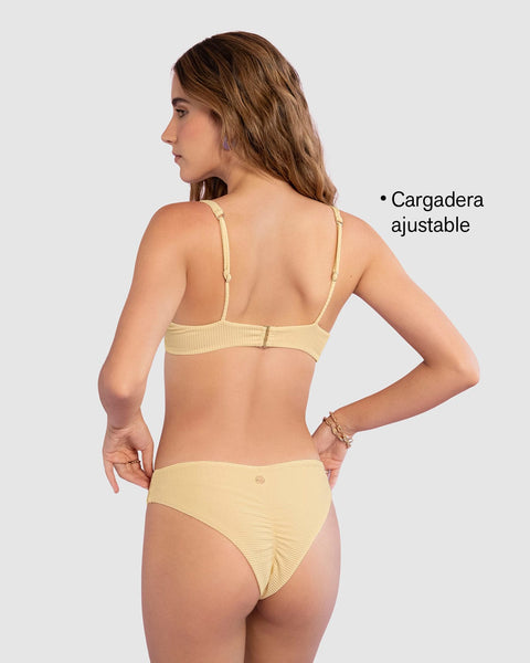 Bikini de escote profundo arco libre#color_898-marfil