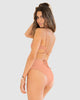 Bikini con top tiras anudables tipo wrap#color_170-mandarina