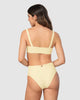 Bikini con panty de tiro alto y top de escote recto#color_898-marfil