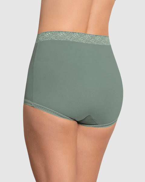 Paquete x 3 panties clásicos de ajuste y cubrimiento total#color_s23-lila-empolvado-verde-azul-empolvado