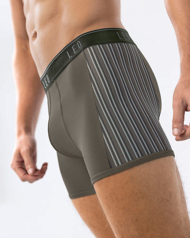 Paquete x 5 bóxers cortos con tecnología de ajuste perfecto en microfibra